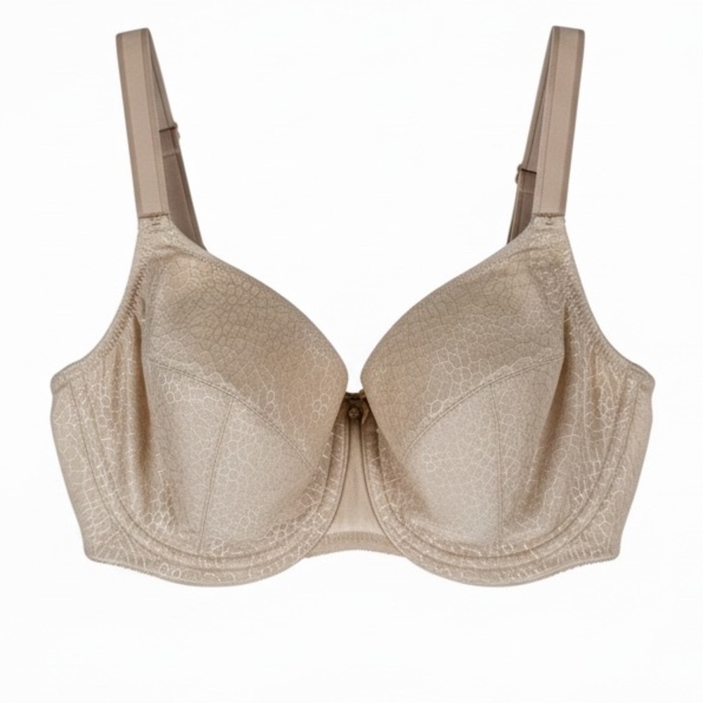 Chantelle C Magnifique Seamless Unlined Minimizer Bra C18910 38H Hazelnut Tan